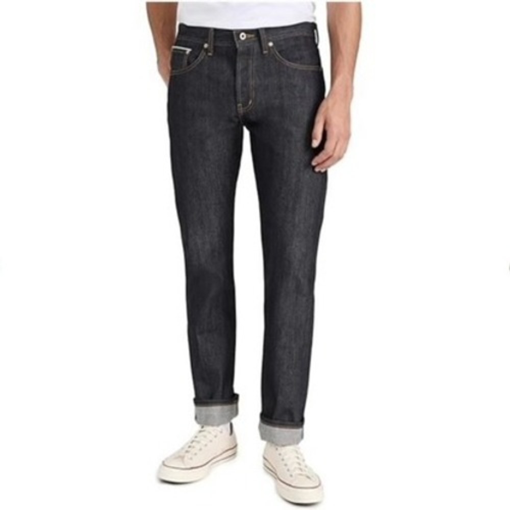 Naked & Famous Weird Guy Left Hand Twill Selvedge Indigo Jeans Size 30 NEW *READ